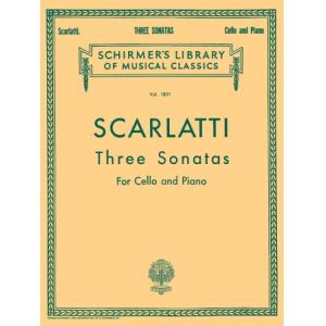 Scarlatti：3 Sonatas (Bacon) - Schirmer Library of ...