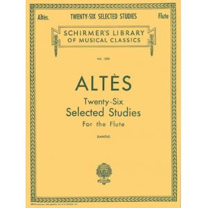 Altès：26 Selected Studies (Barrere) - Schirmer Lib...