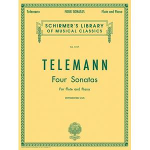 Telemann：4 Sonatas (Wittgenstein-Wilt) - Schirmer ...