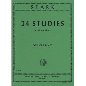 Stark：Studi In Tutte Le Tonalita' (24) Op. 49
