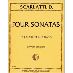 Scarlatti：4 Sonate (Drucker)