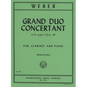 Weber：Gran Duo Concertante Op. 48 (Kell)