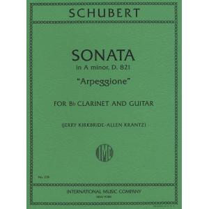 Schubert：Sonata La M Arpeggione Cl E Chit
