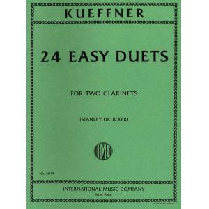 Kueffner：24 Duetti Facili (Drucker)