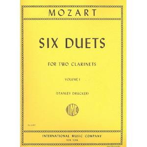 Mozart：6 Duetti Vol. 1 (Drucker)