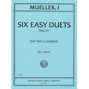 Mueller：6 Duetti Facili Op. 41 (Simon)