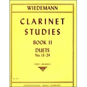 Wiedemann：Clarinet Studies Volume II, Duets 13-24