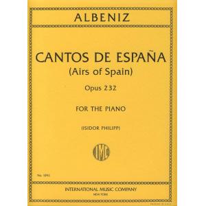 Albéniz：Cantos De Espana Op.232 (Philipp)