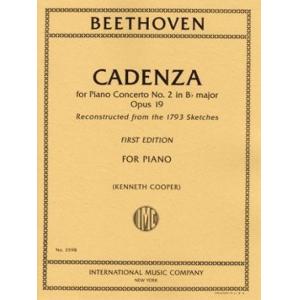 Beethoven：Cadenza for Piano Concerto No. 2 in B fl...
