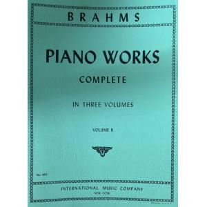 Brahms：Complete Piano Works. Volume II
