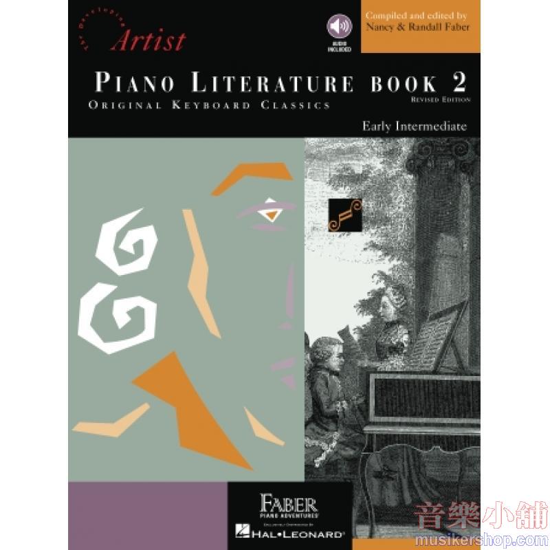 Faber Piano Adventures® Piano Literature – Book 2 with online Audio