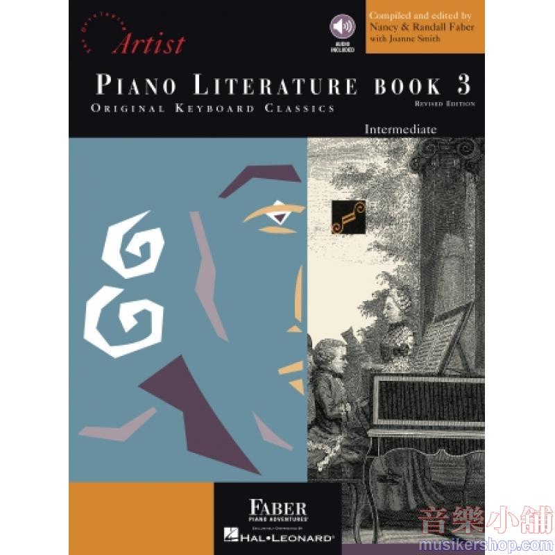 Faber Piano Adventures® Piano Literature – Book 3 with online Audio