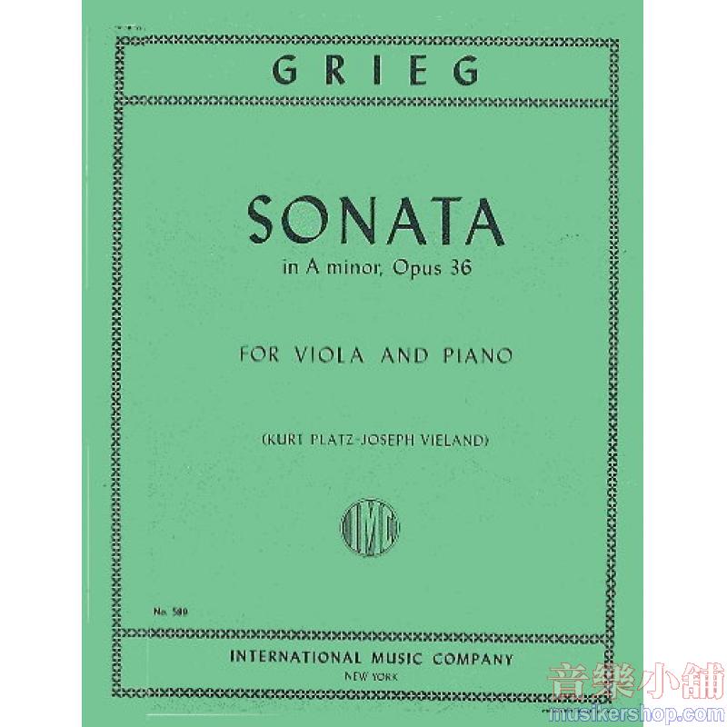 Grieg:Viola Sonata A minor op. 36