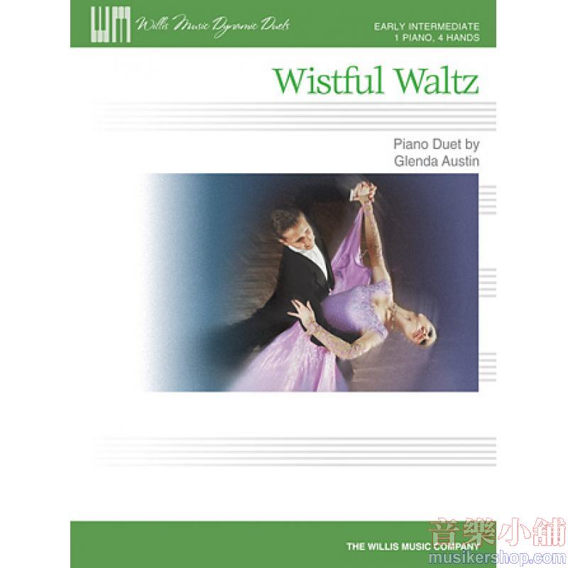 Glenda Austin : Wistful Waltz 1 Piano, 4 Hands
