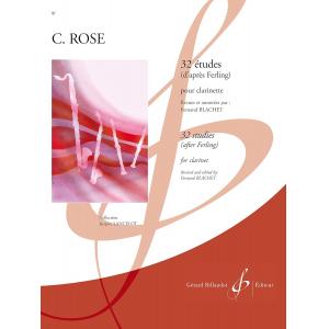 Rose：32 Etudes d'après Ferling