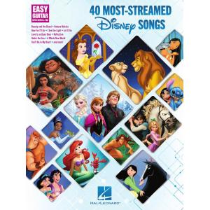 40 Most-Streamed Disney Songs Easy Guitar with Not...