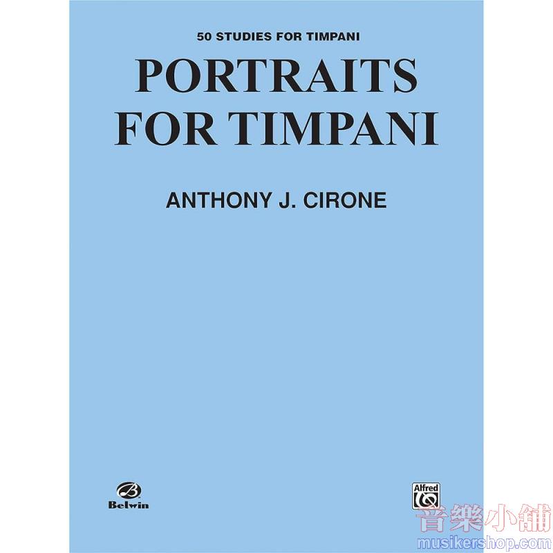 Portraits for Timpani: 50 Studies for Timpani