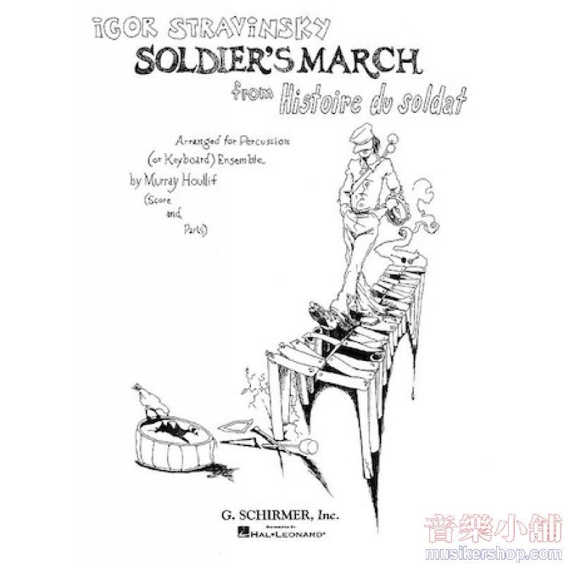Stravinsky : Soldier's March from Histoire du Soldat (Score and Parts)