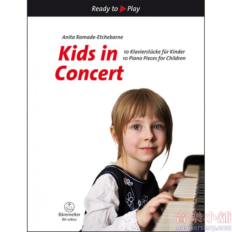 Kids in Concert : 10 Piano Pieces for Children