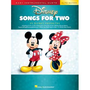 Disney Songs for Two Alto Saxes
