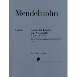 Mendelssohn：Violoncello Sonata in B-flat Major, Op...