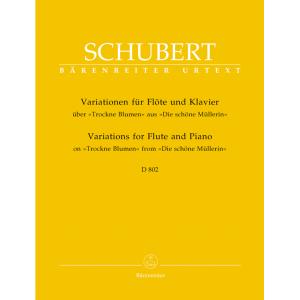 Schubert :​ Variations on "Trockne Blumen" for Flu...