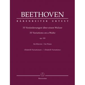 Beethoven : 33 Variations on a Waltz for Piano op....