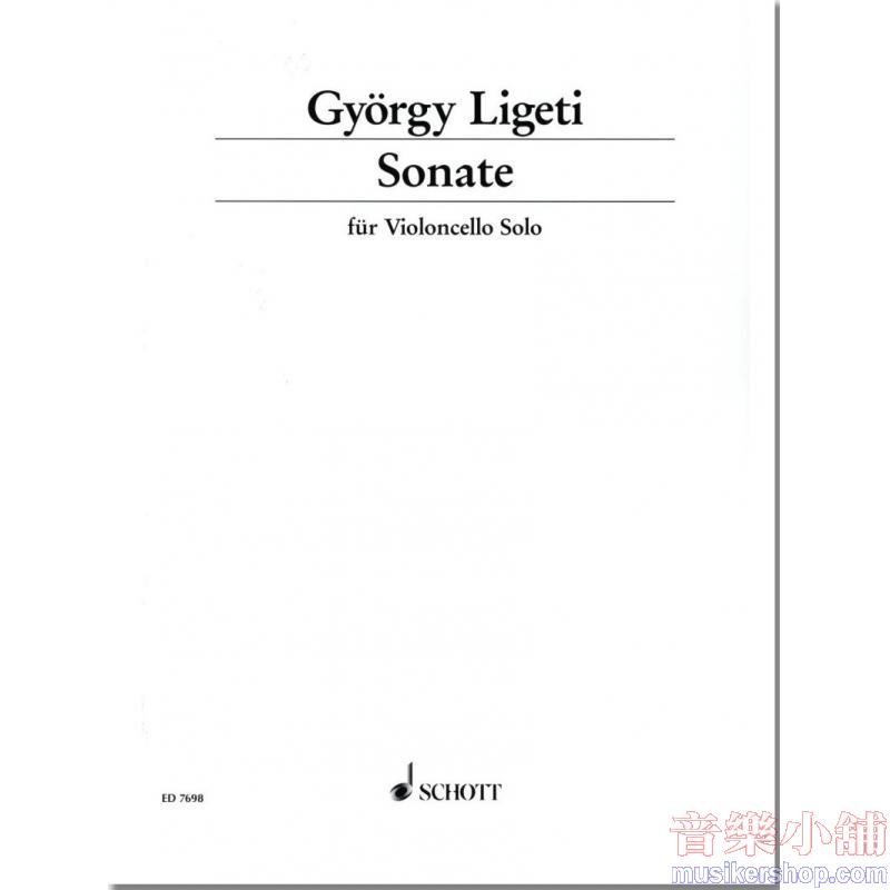 György Ligeti : Sonate for Violoncello Solo