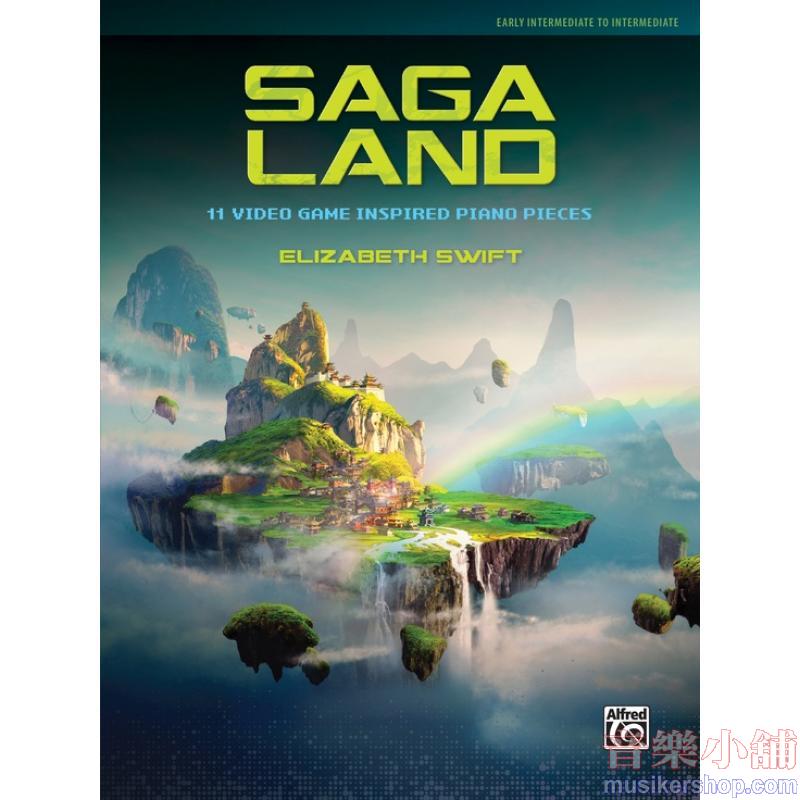 Saga Land-11 Video Game Inspired Piano Pieces