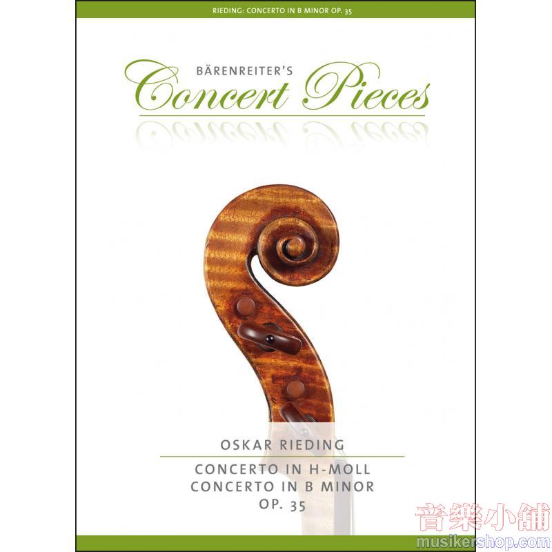 Oskar Rieding : Concerto in B minor op. 35 for Violin and Piano