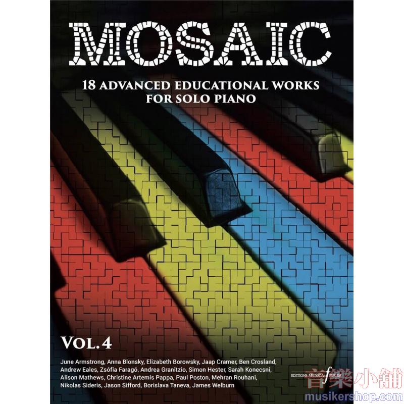 Mosaic Volume 4 An Inspiring Collection for Advanced Piano Students