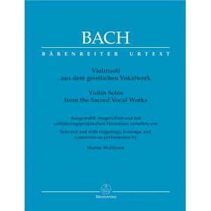 Bach : Violin Solos from the Sacred Vocal Works