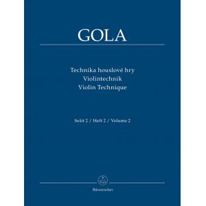 Gola : Violin Technique, Volume 2 (New methods to ...