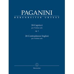 Paganini : 24 Capricci op. 1 / 24 Contradanze Ingl...