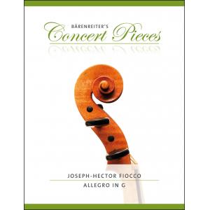 Joseph-Hector Fiocco : Allegro for Violin and Pian...
