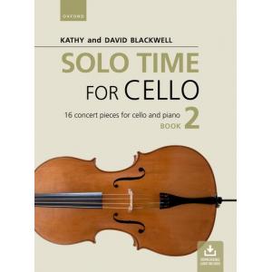 SOLO TIME FOR CELLO BOOK 2 : 16 Concert Pieces for...