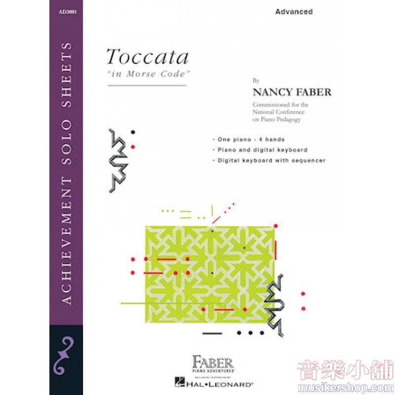 Faber-Toccata “in Morse Code” Advanced Piano Duet