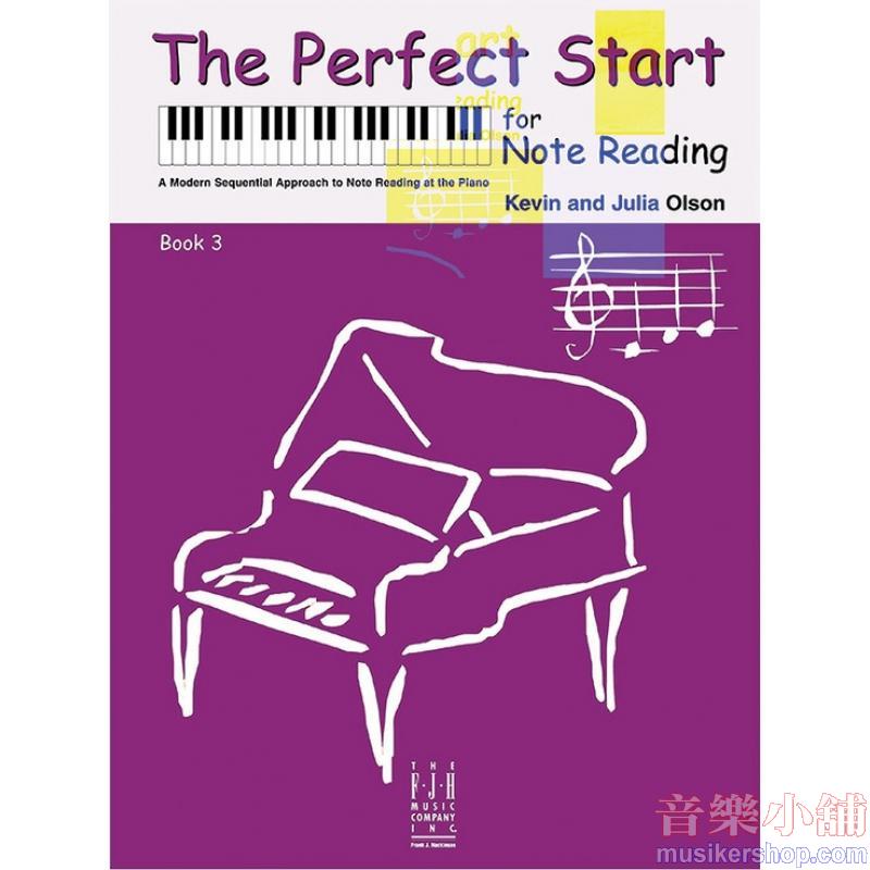 The Perfect Start for Note Reading, Book 3