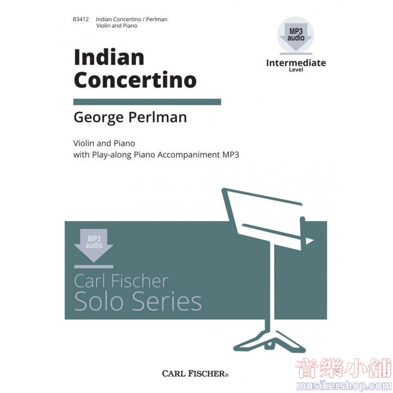 George Perlman : Indian Concertino for Violin and ...
