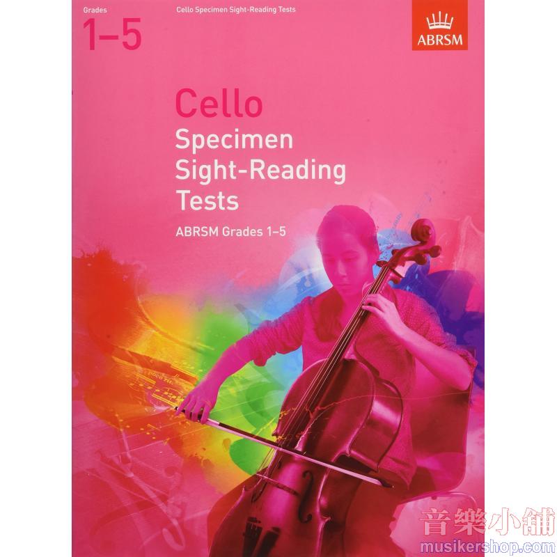 ABRSM : 大提琴視奏測驗範例 第1~5級