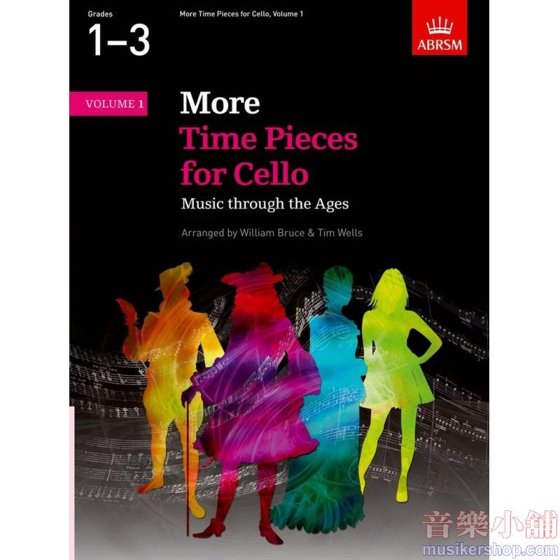 More Time Pieces for Cello, Volume 1(1-3)