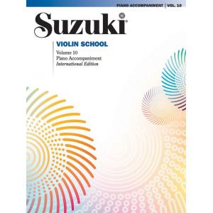 Suzuki Violin School Piano Acc., Volume 10 (鋼琴伴奏譜)
