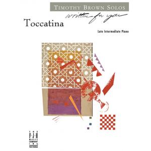 Timothy Brown : Toccatina Late Intermediate Piano