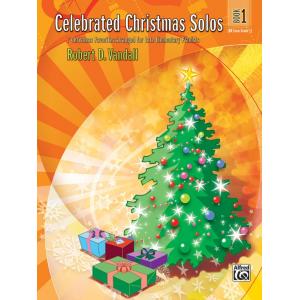 Celebrated Christmas Solos, Book 1-7 Christmas Favorites Arranged for Late Elementary Pianists