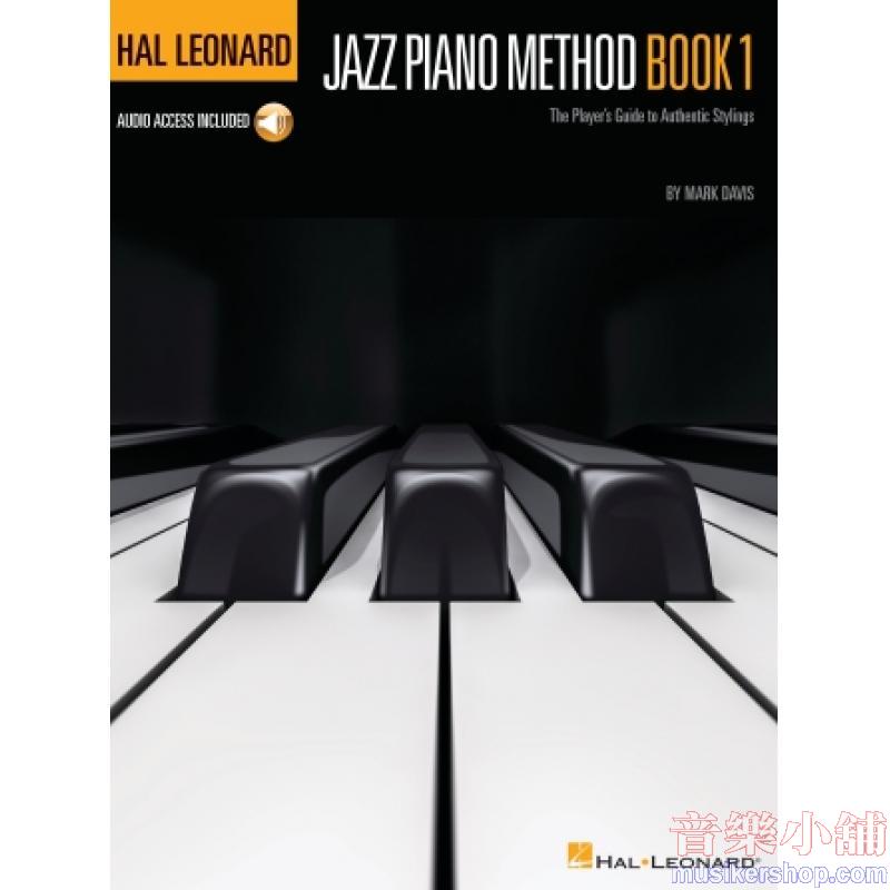 Hal Leonard Jazz Piano Method Book 1 Audio Access Included