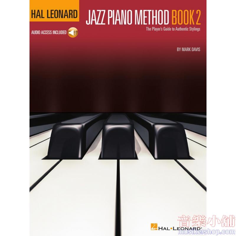 Hal Leonard Jazz Piano Method Book 2 Audio Access Included