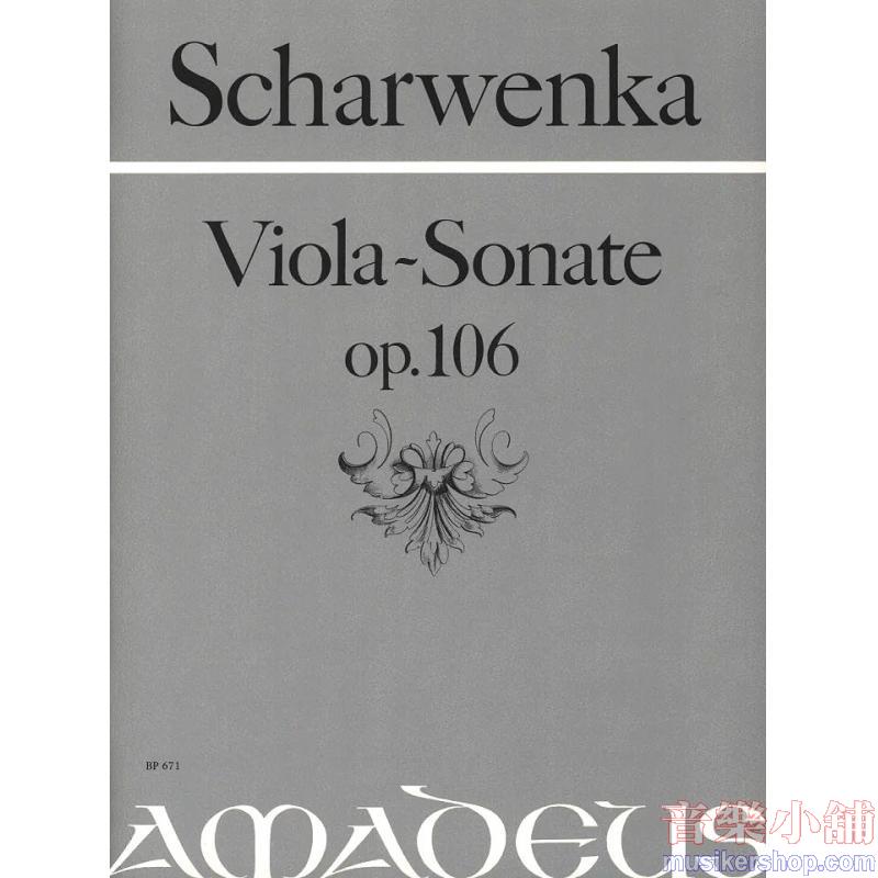 Philipp Scharwenka : Sonata in G minor Viola und Klavier