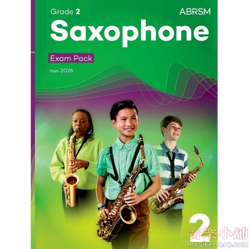 ABRSM Saxophone Exam Pack from 2026, Grade 1