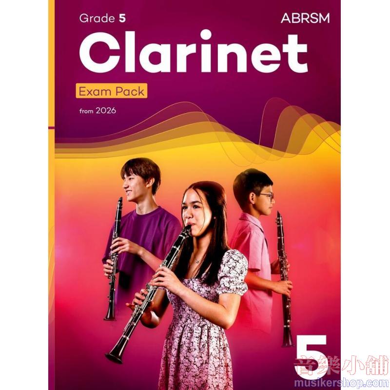 ABRSM Clarinet Exam Pack, Grade 5 – from 2026