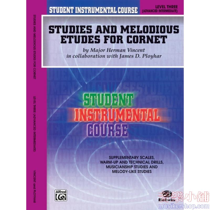 Student Instrumental Course : Studies and Melodious Etudes for Cornet, Level IIO